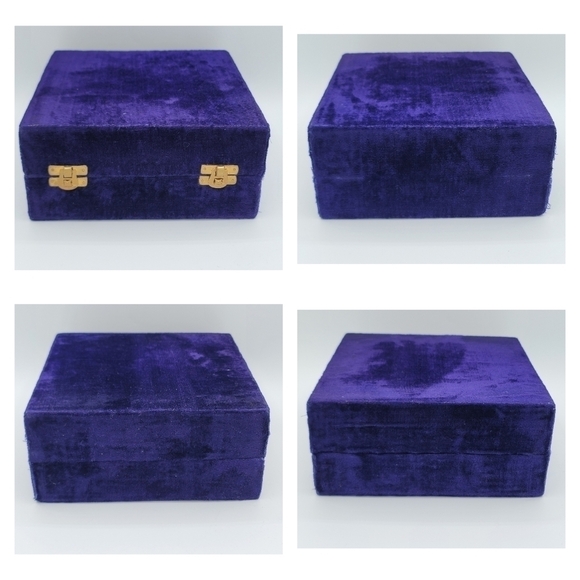 Vintage Goblets In Velvet Box #1002 - Picture 14 of 14